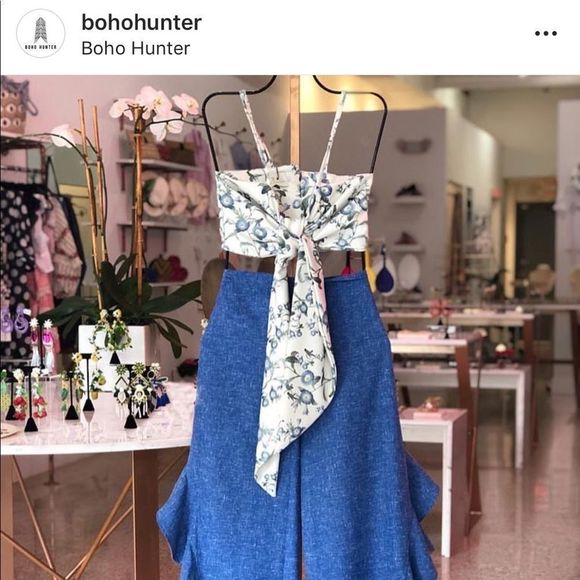 Eugenia Fernandez Viena Crop Top - Bohohunter - Picture 4 of 5